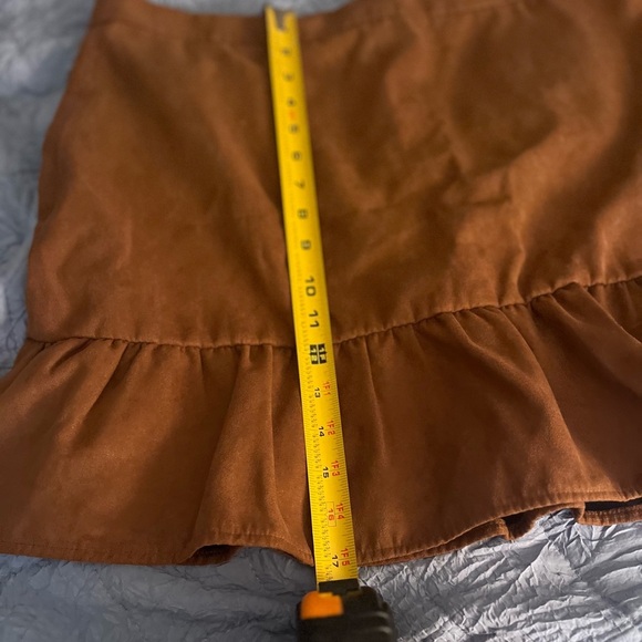J. Crew soft suede skirt women’s size 14 - Picture 5 of 6